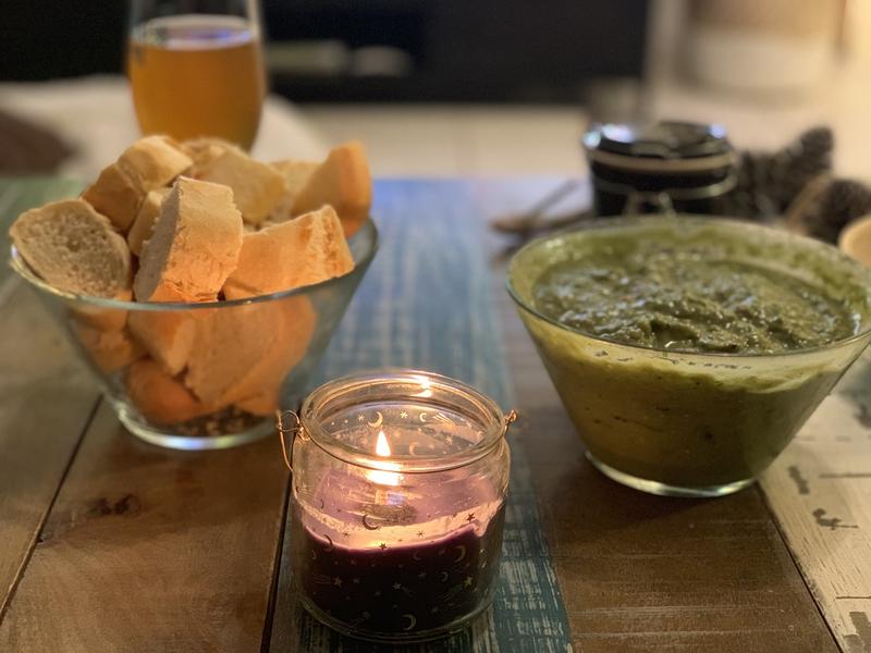 Le guacamole à la spiruline