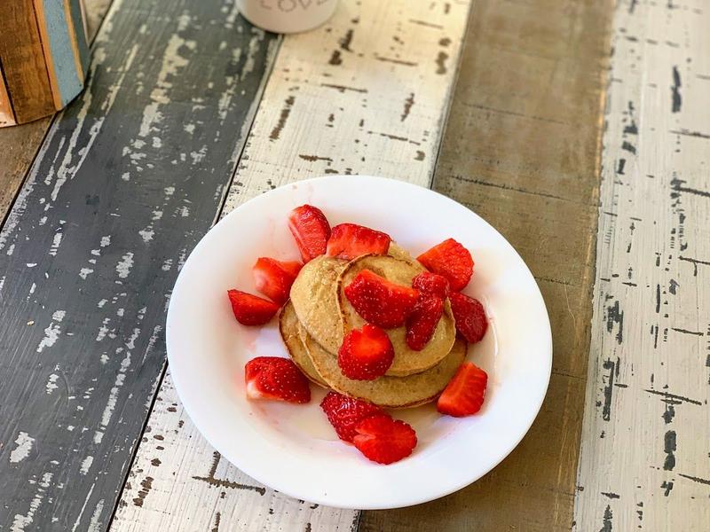 Pancakes banana & flocons d'avoine inratable