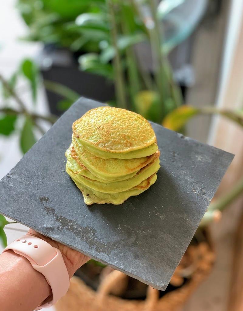 Des pancakes healthy à l'avocat