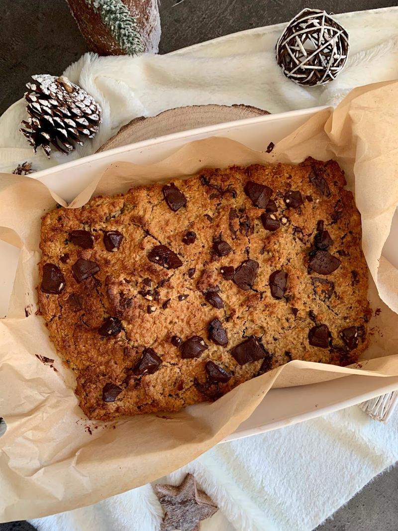 Gâteau pois chiche et chocolat healthy