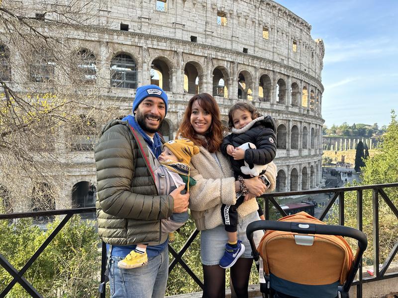 3 jours en famille à Rome