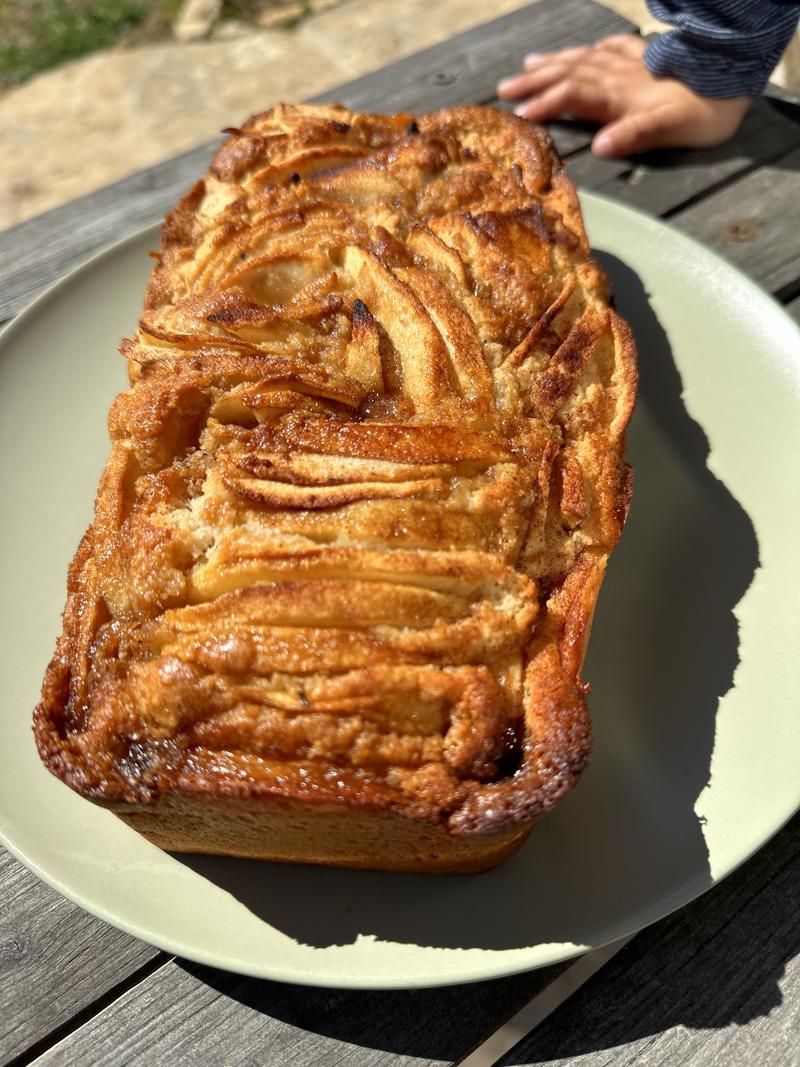 Gâteau aux pommes vegan